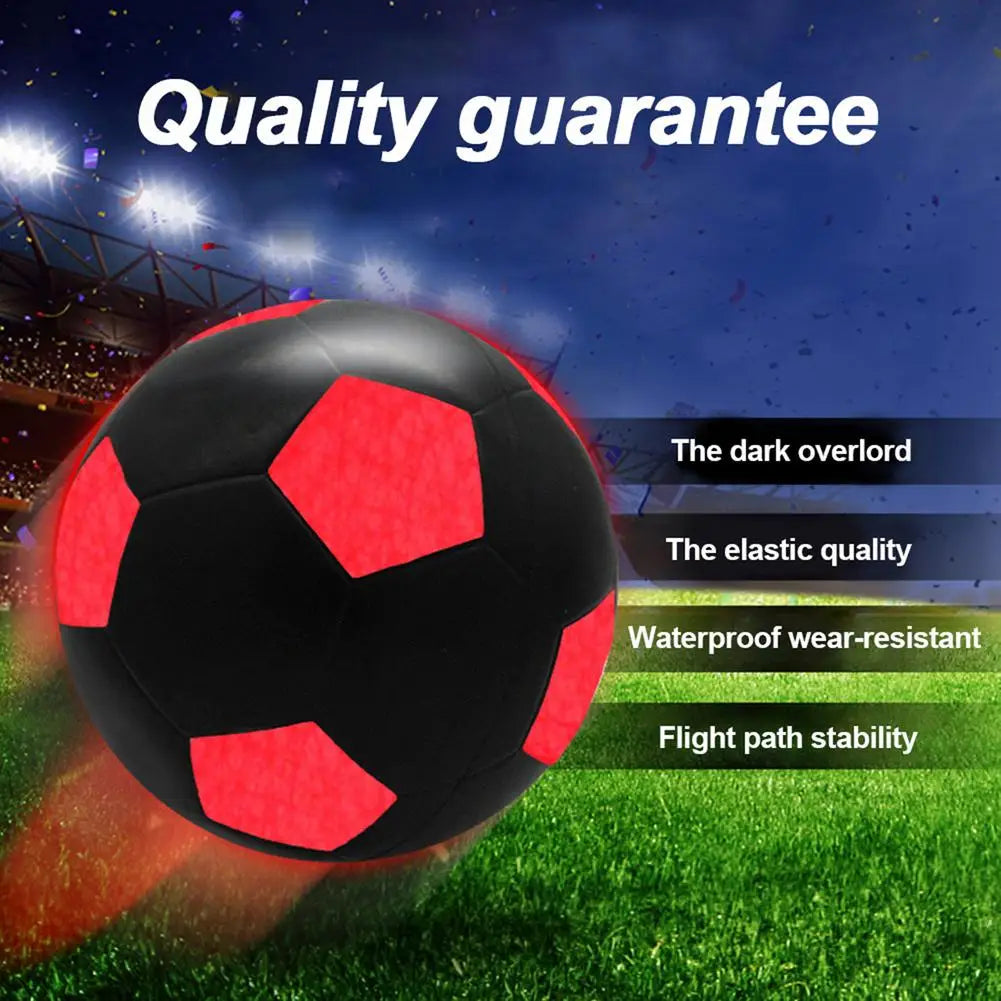 LED Glowing Football Glow In The Dark Soccer Ball LED