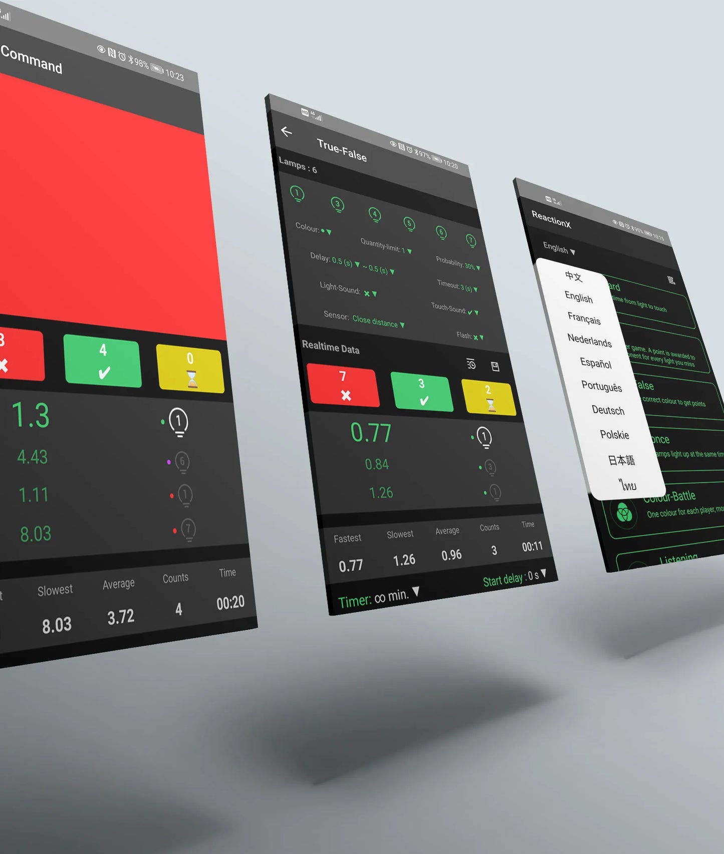 Reactionx Trainingslichtlampe Geschwindigkeits-Agility-Reaktionsausrüstung