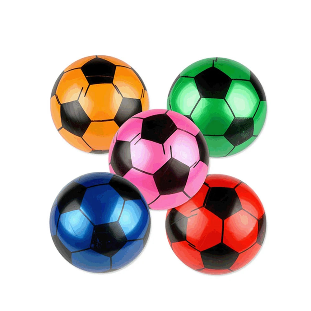 20 cm Kinder-Fußball, mehrfarbig, PVC, aufblasbar