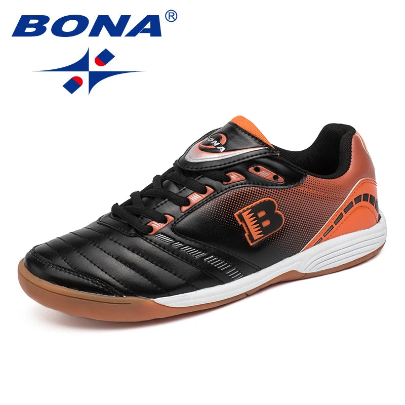 BONA New Typical Style Men Soccer Shoes Indoor Professional