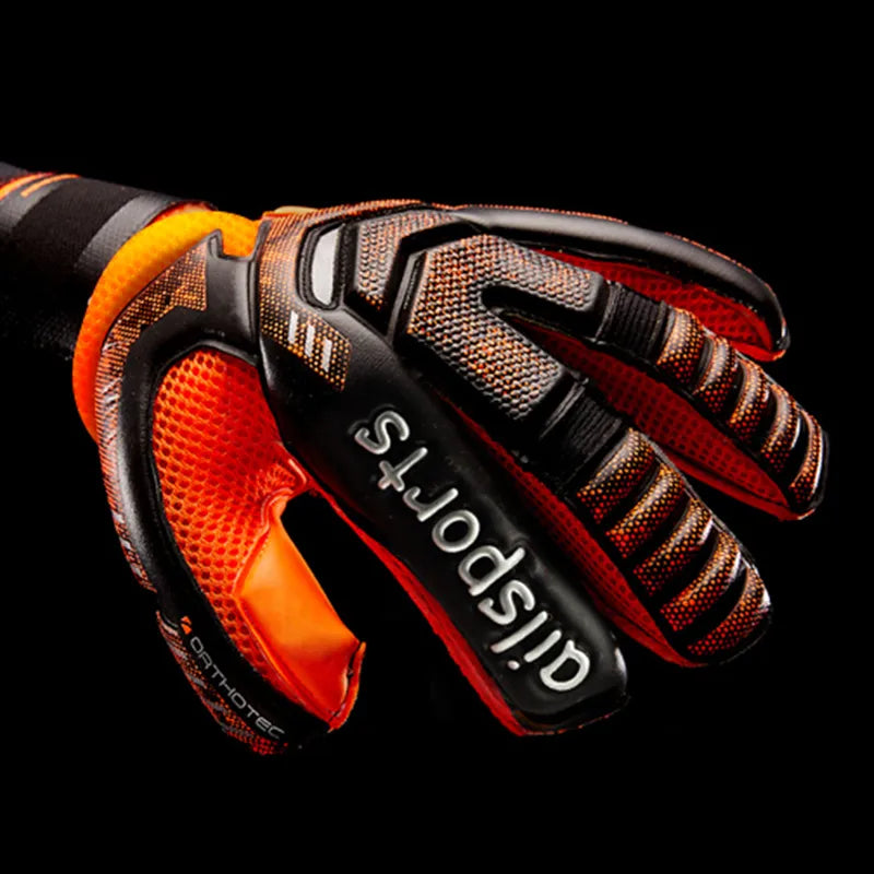 Men Kids Professional Soccer Goalkeeper Gloves