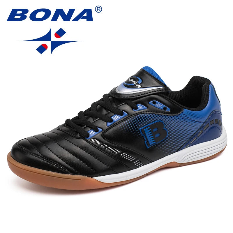 BONA New Typical Style Men Soccer Shoes Indoor Professional