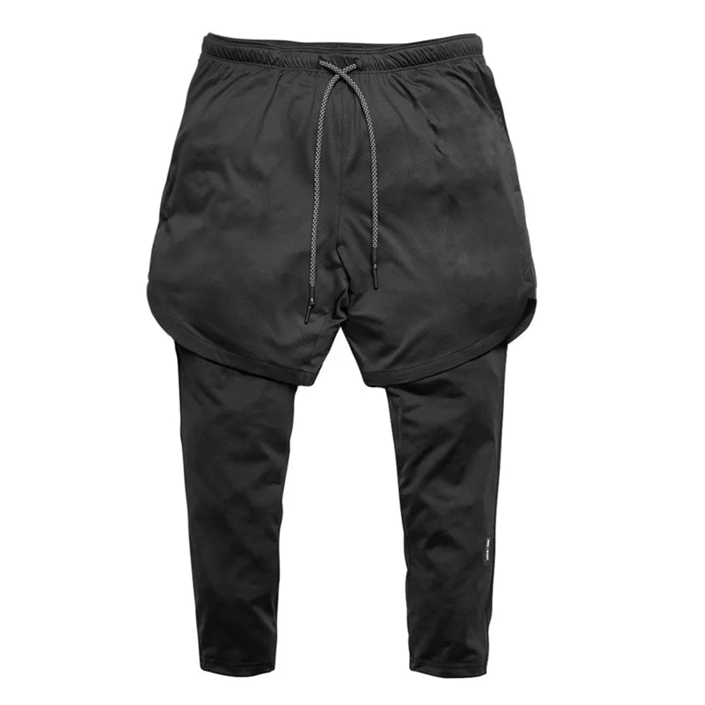 Neue Lauf-Jogginghose für Herren, Shorts, Leggings, 2 Zoll