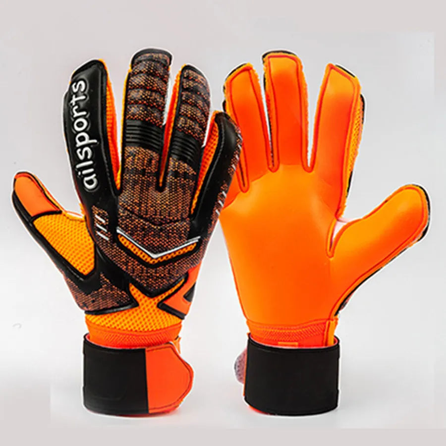 Men Kids Professional Soccer Goalkeeper Gloves