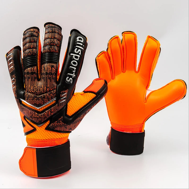 Men Kids Professional Soccer Goalkeeper Gloves