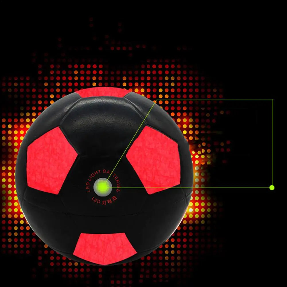 LED Glowing Football Glow In The Dark Soccer Ball LED