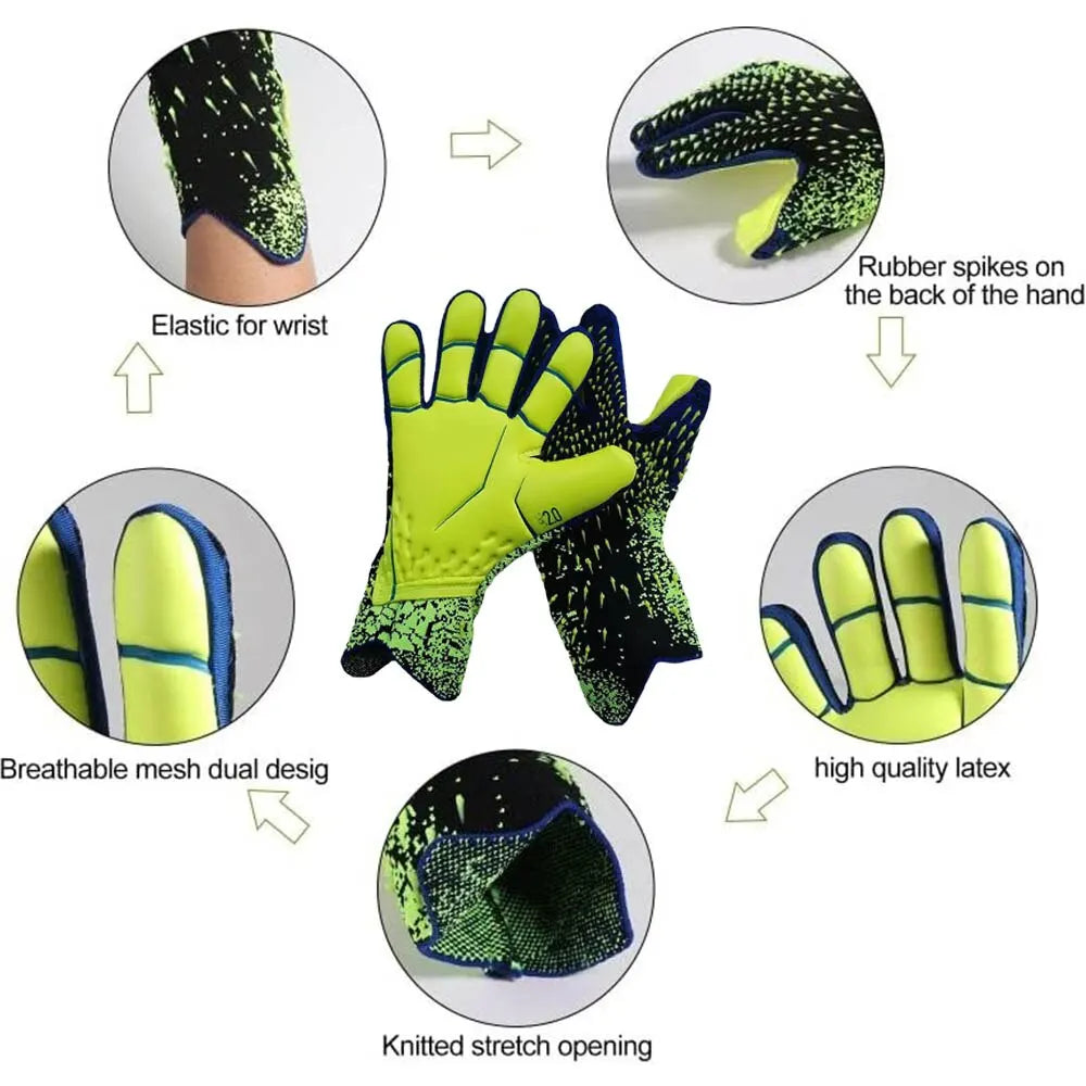 Goalkeeper Gloves Strong Grip for Soccer