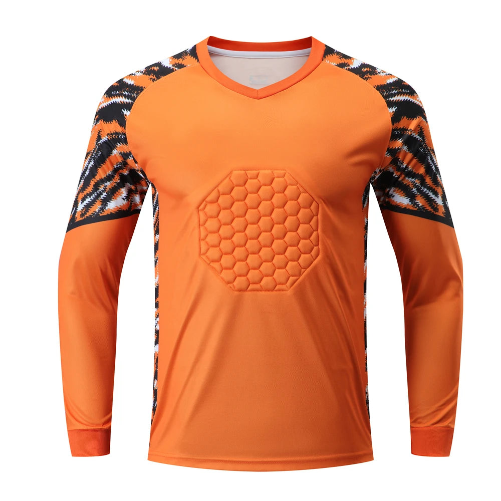 Kids Men Soccer Goalkeeper Jerseys Tops Survetement Football