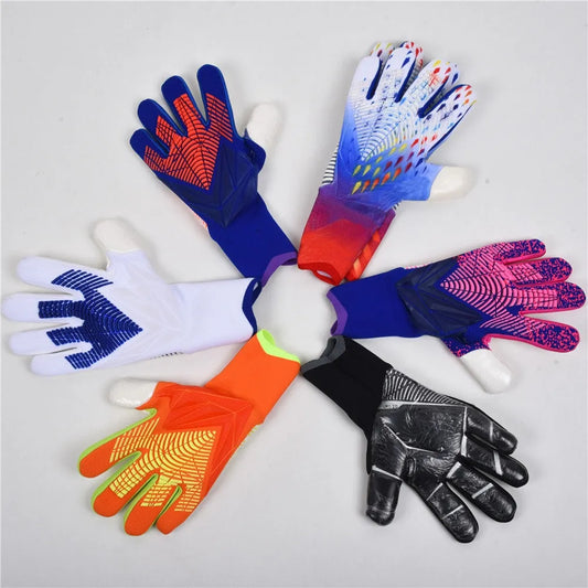 Kids Adults Goalkeeper Gloves Goalie Gloves Thicken Latex