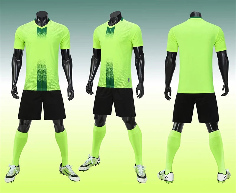 New Arrival Football Jerseys Kits for Men Kids Soccer