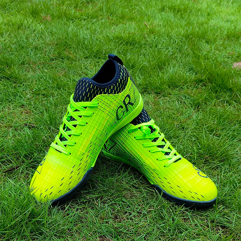 New Men Turf Indoor Soccer Shoes Football Boots Comfortable Training