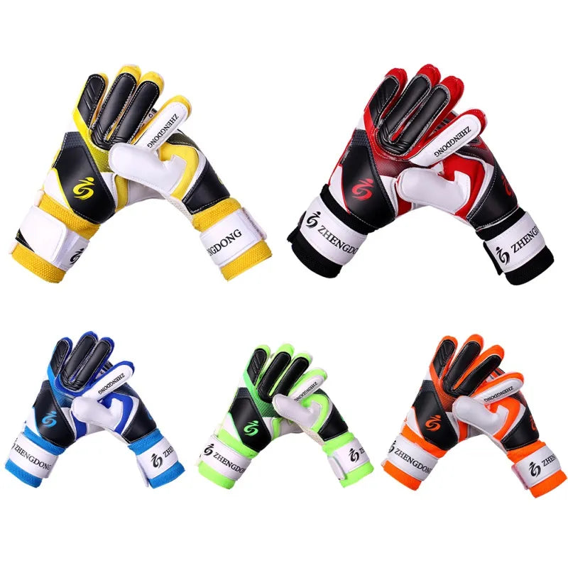 Soccer Wear-Resistant Latex Finger Gloves Football Goalkeeper