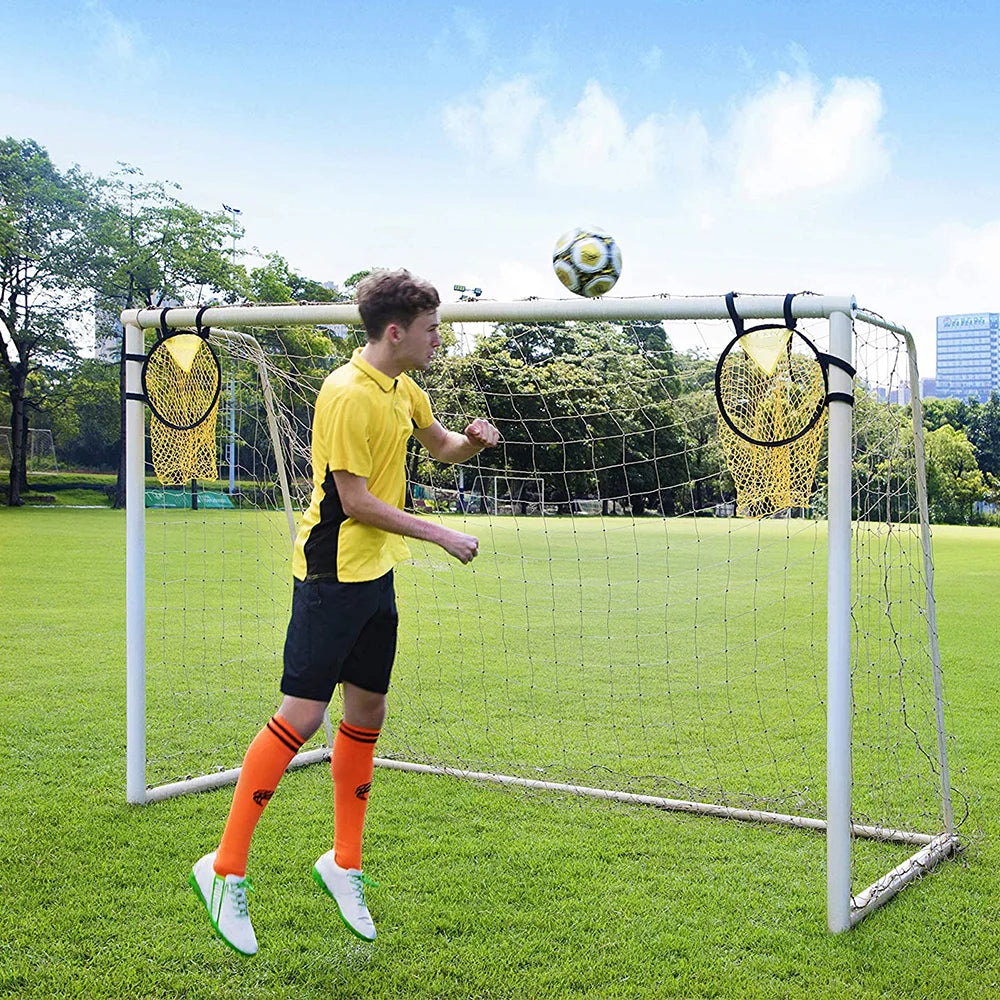 Fußballtraining Schießen 1/2 Stück Netzausrüstung Fußballtraining Zielnetz