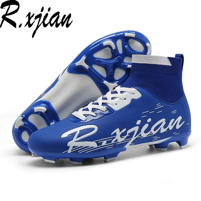 R.XJIAN Men's WOMEN'S Football Spikes, Football Boots Professional Training