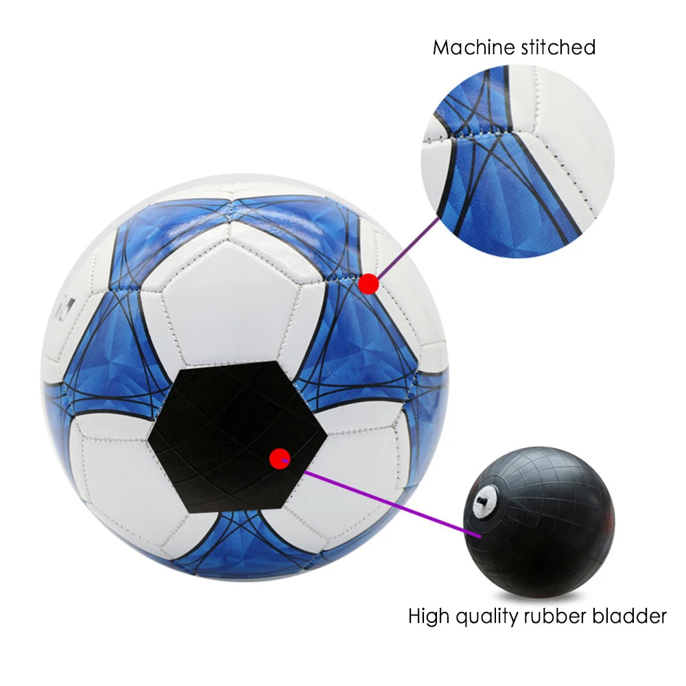 Size 5 Soccer Ball for Youth Machine Stitched