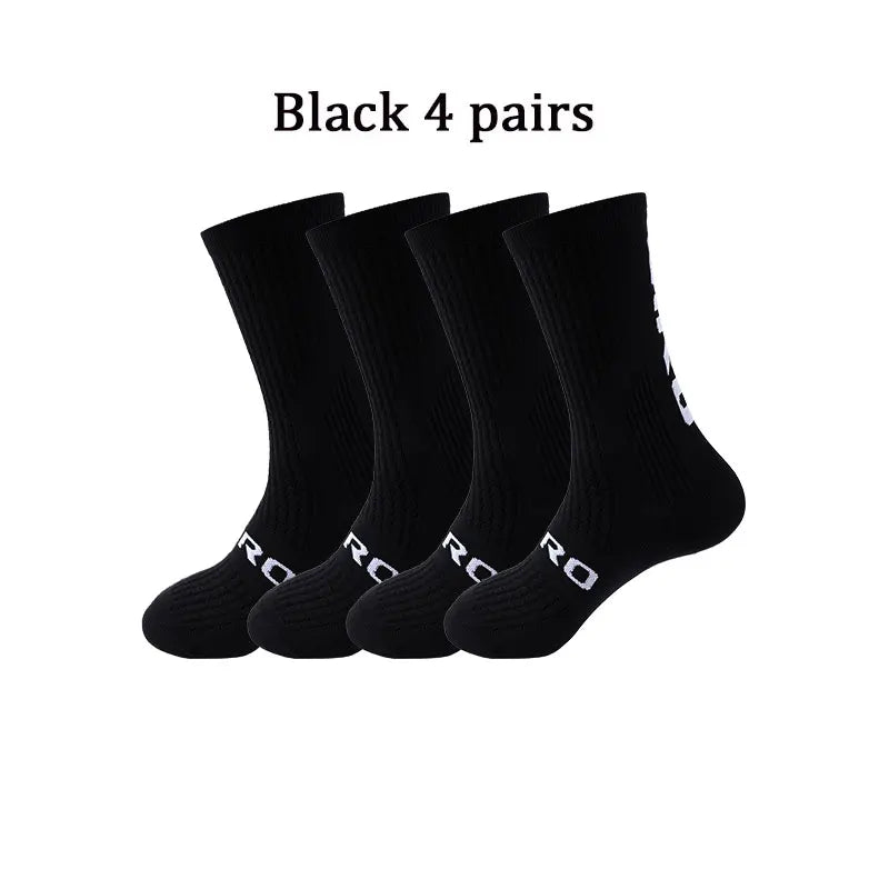 Cycling Socks Men 4 Pairs/set Biking Socks