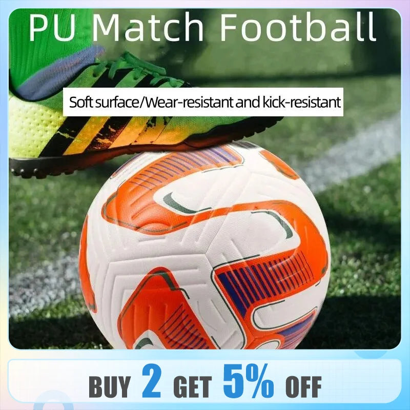 Size 5 New Soccer Balls Professional PU Material High Quality