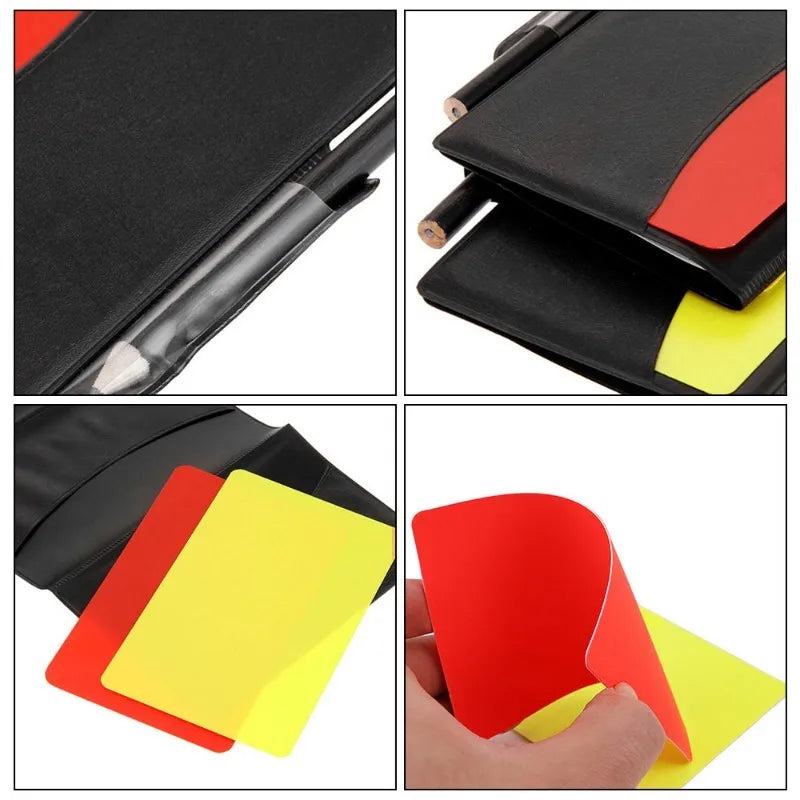 Football Soccer Referee Card Sets Warning Referee