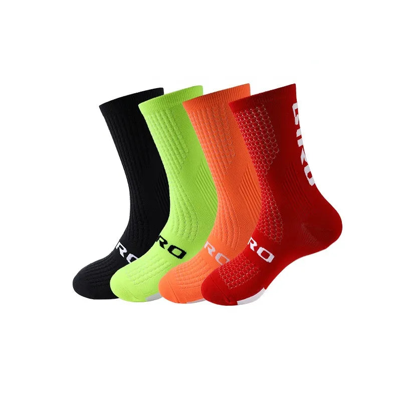 Cycling Socks Men 4 Pairs/set Biking Socks