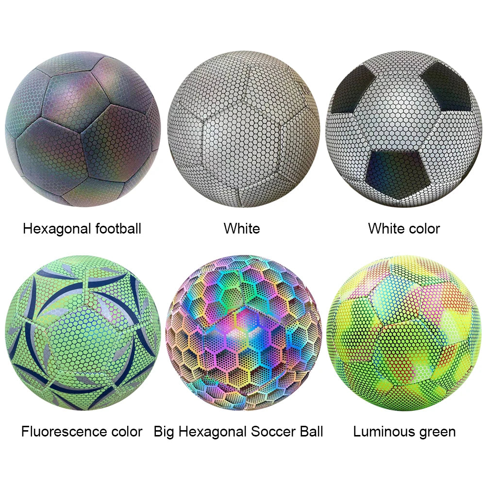 Luminous Glowing Soccer Ball Size 5 Night Glowing Soccer