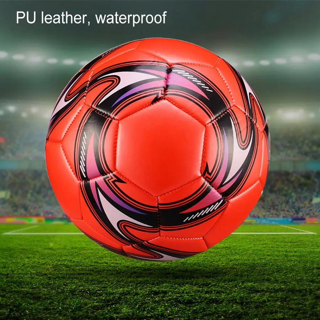 PU Leather Machine-stitched Football Ball Children Professional Soccer