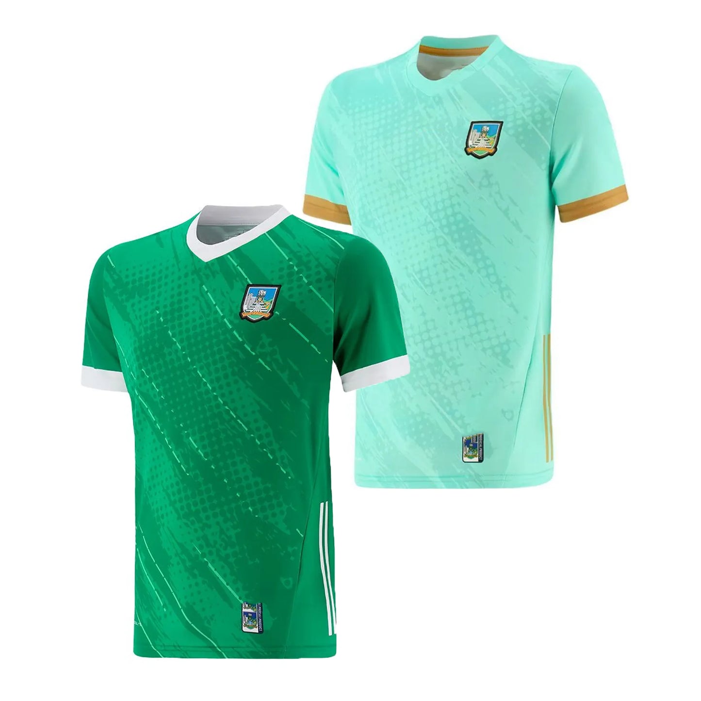 2023 Limerick GAA Heim-/Torwarttrikot mit 3 Streifen