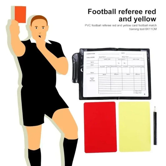 Soccer Referee Card Recording Paper Score Sheets