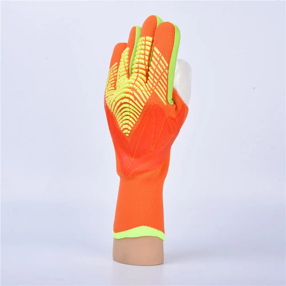 Kids Adults Goalkeeper Gloves Goalie Gloves Thicken Latex