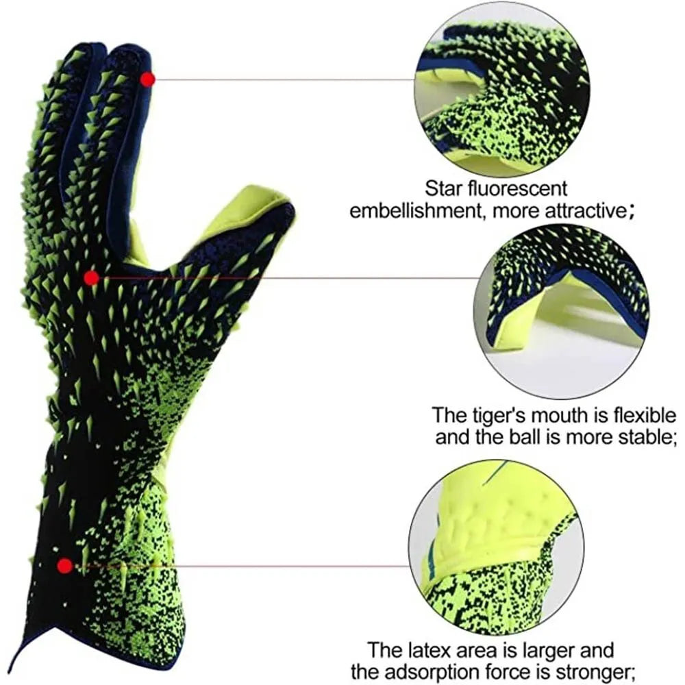 Goalkeeper Gloves Strong Grip for Soccer Goalie