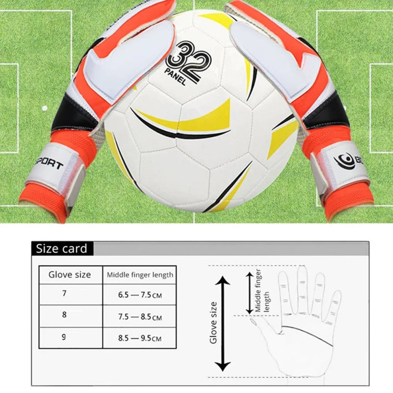 Professional Goalkeeper Gloves Wearable Anti-Slip