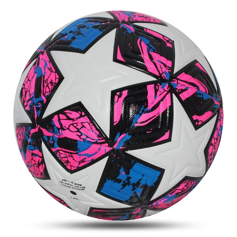 High Quality Soccer Balls Official Size 5 PU Material Seamless