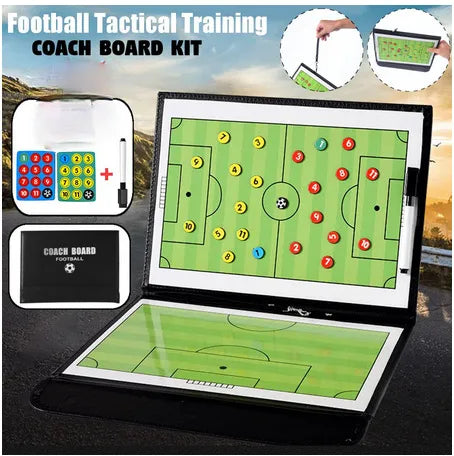 54cm Foldable Magnetic Tactic Board Soccer Coaching