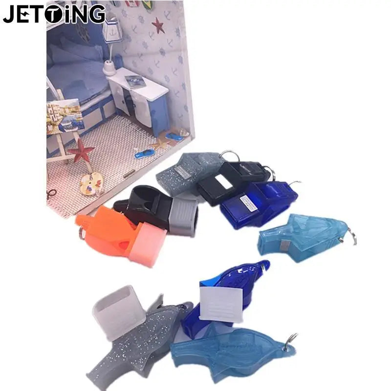 20pcs Referee Whistle Cover Transparent Whistle Cushioned