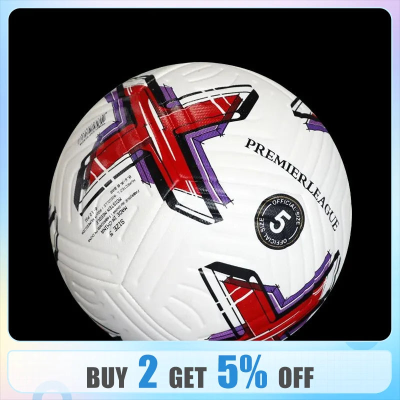 Soccer Ball Official Size 5 Three Layer Wear Resistant