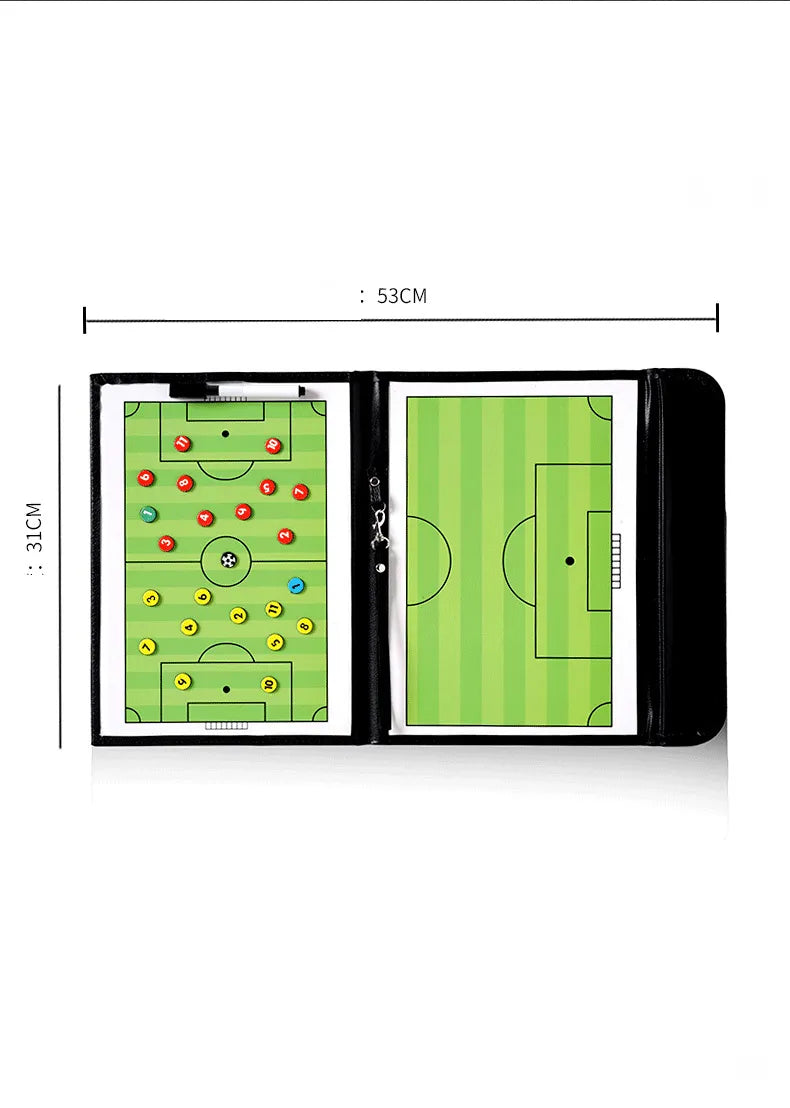 54cm Foldable Magnetic Tactic Board Soccer Coaching