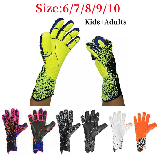 Professional Goalkeeper Gloves Adults Kids Football