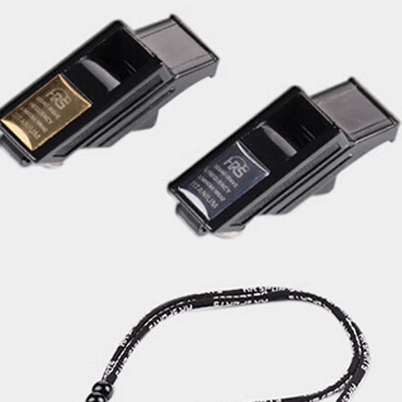 1 Pc Referee Whistle Gold / Silver Big Sound Whistl