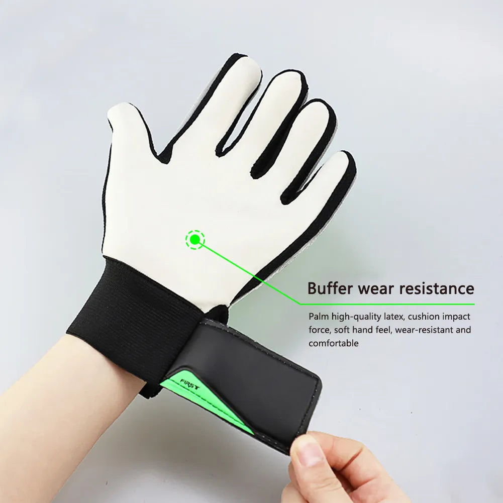 1 Pair Children Anti-Slip Glove Goalkeeper Gloves