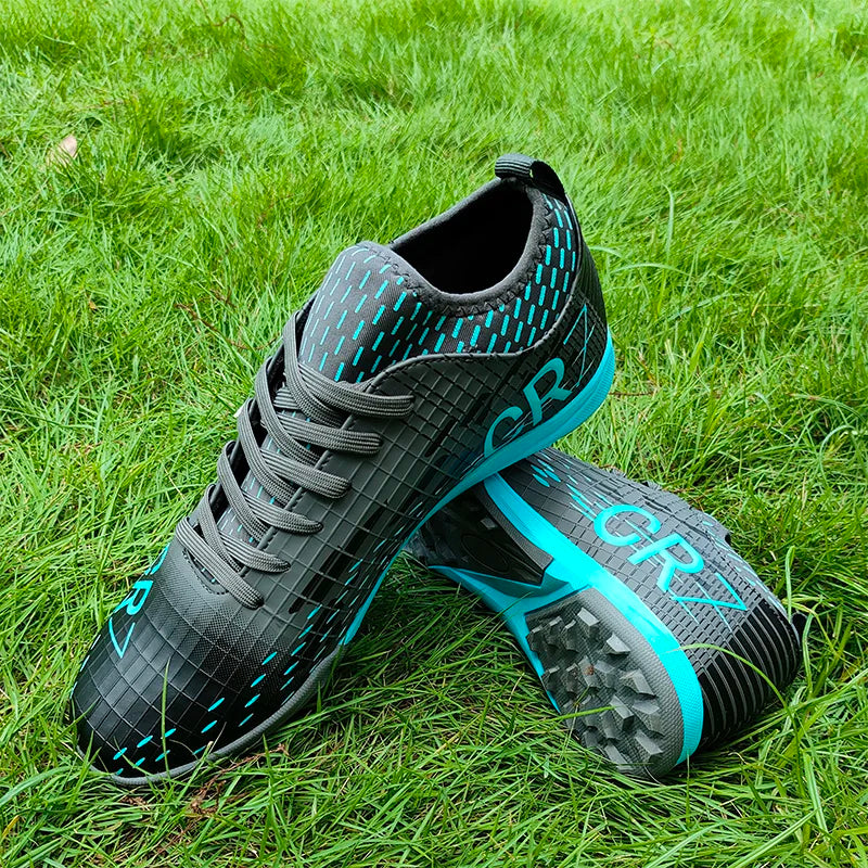 New Men Turf Indoor Soccer Shoes Football Boots Comfortable Training