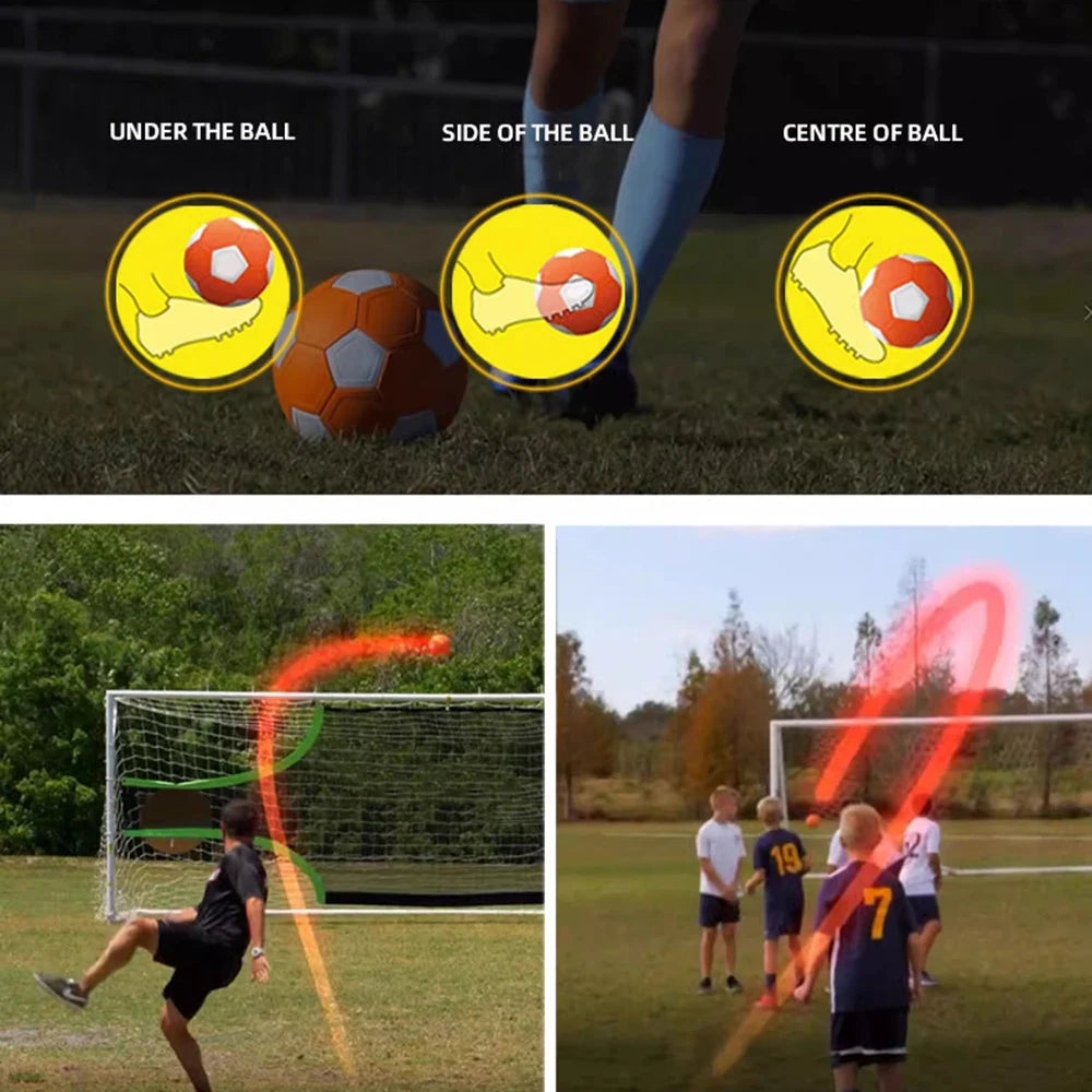 Curve Swerve Soccer Ball Magic Football Toy Great Gift