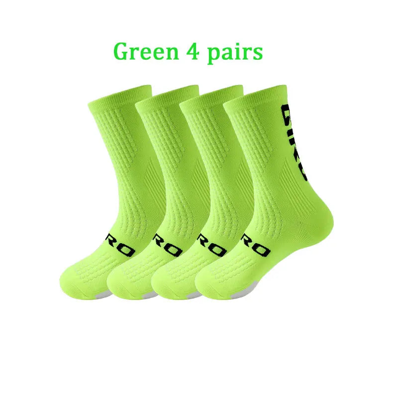 Cycling Socks Men 4 Pairs/set Biking Socks