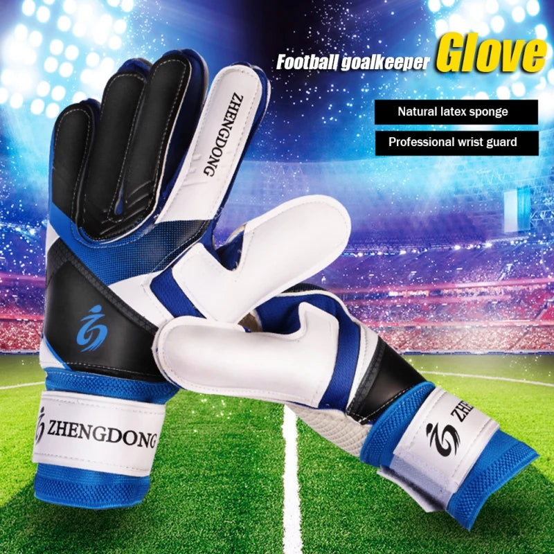 Soccer Wear-Resistant Latex Finger Gloves Football Goalkeeper