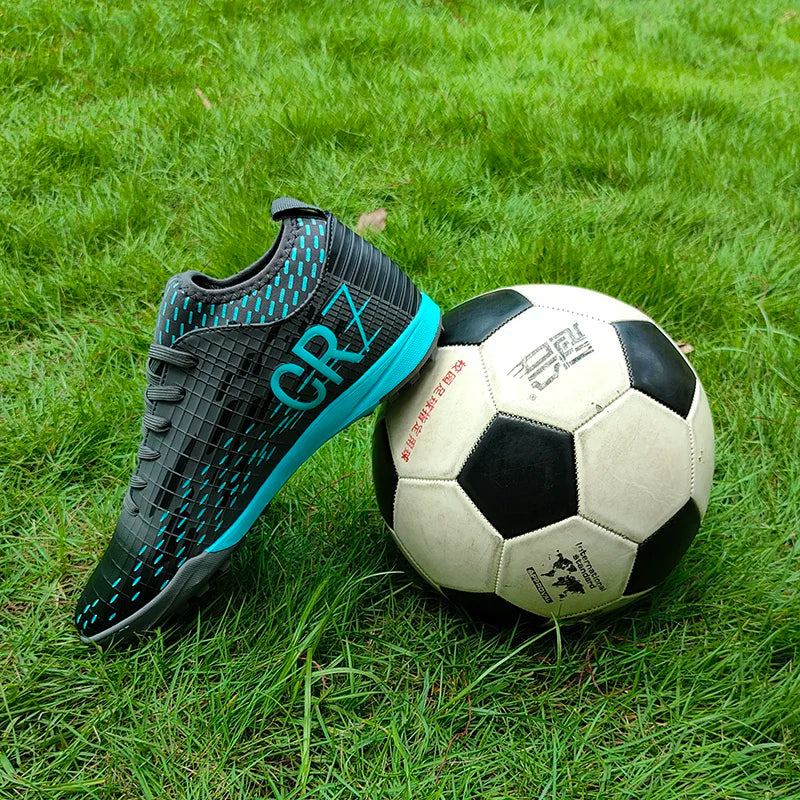 New Men Turf Indoor Soccer Shoes Football Boots Comfortable Training