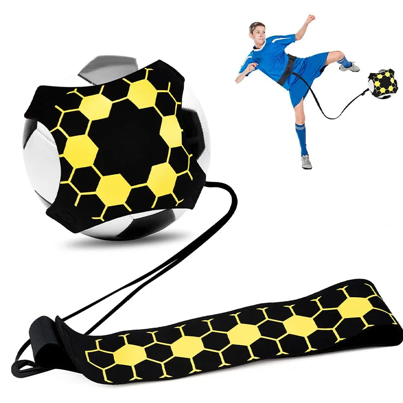 Soccer Ball Juggle Bags Children Auxiliary Circling Belt