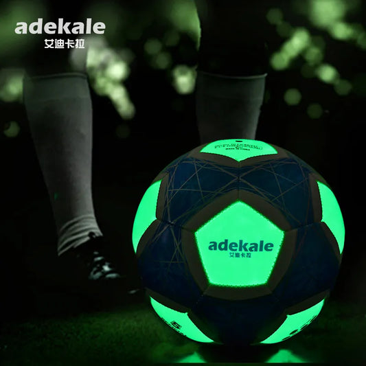 Fluoreszierender Fußball Standard für Erwachsene