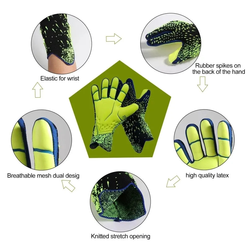 Professional Goalkeeper Gloves Adults Kids