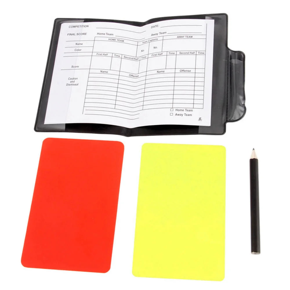 1 Set Football Soccer Referee Card Sets Warning