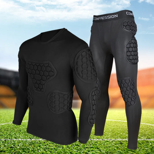 Professional goalkeeper armor uniforms football goalkeeper jerseys