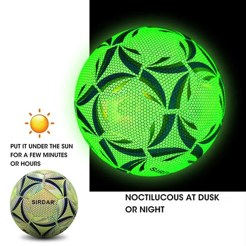 Leuchtender LED-Fußball, Größe 5