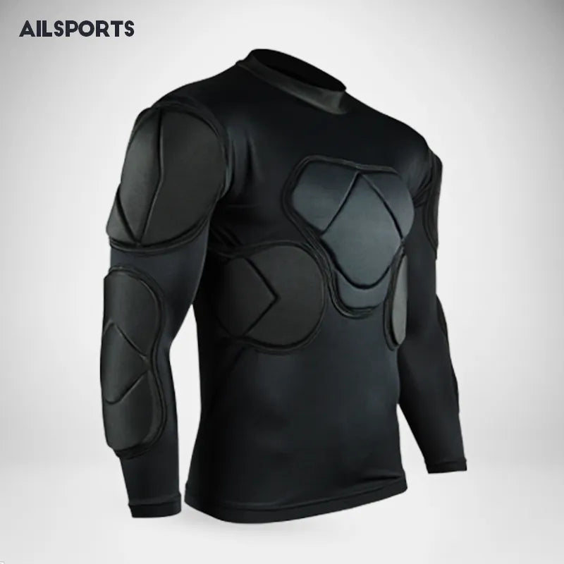 New sports safety protection thicken gear soccer goalkeeper jersey